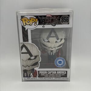 Funko Pop! Venom Poison Captain America Figure